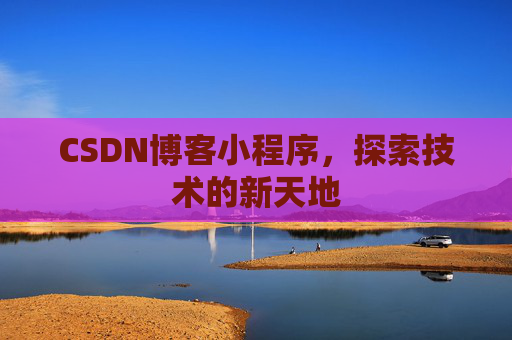 CSDN博客小程序，探索技术的新天地